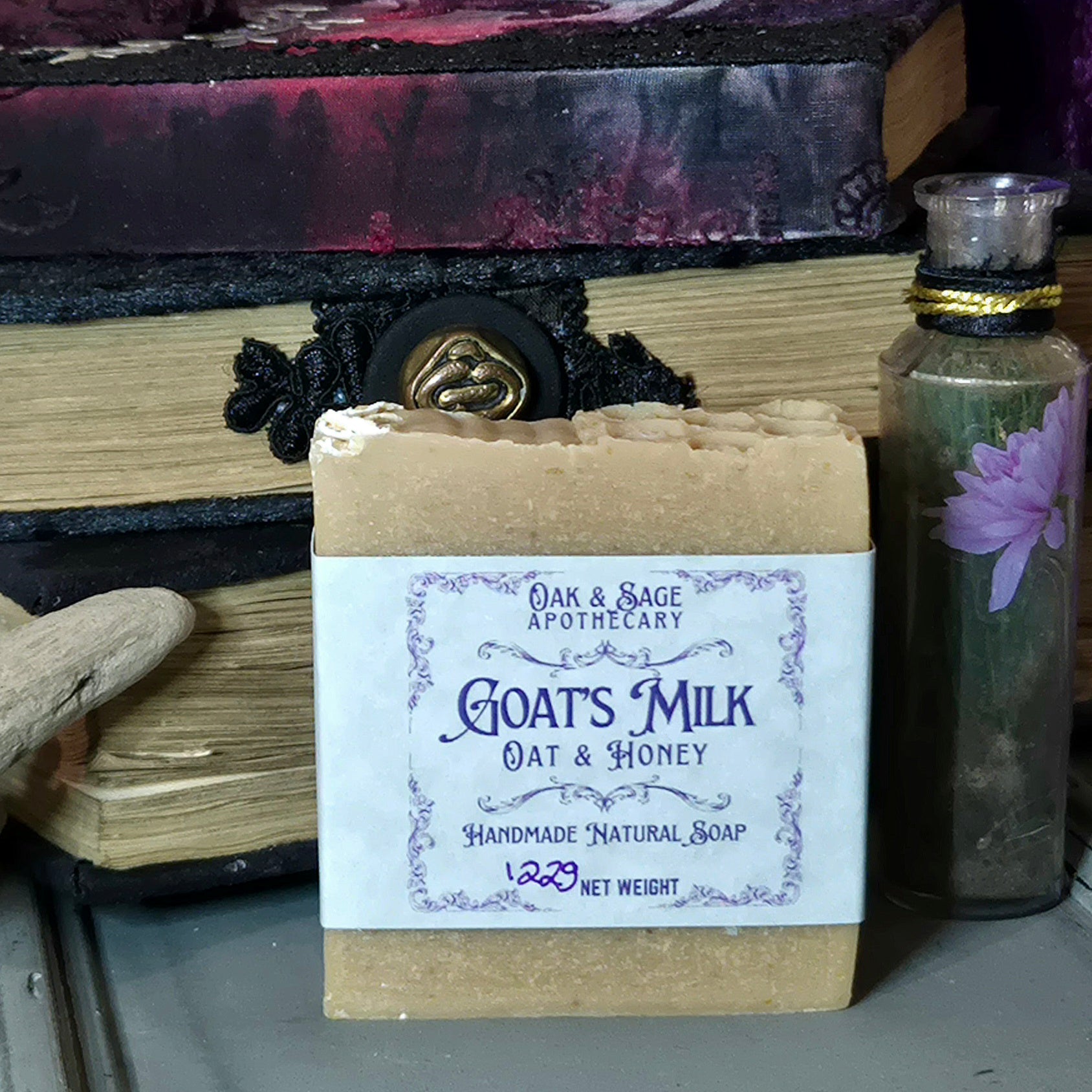 Goat's Milk, Oat & Honey - Handmade Natural Soap