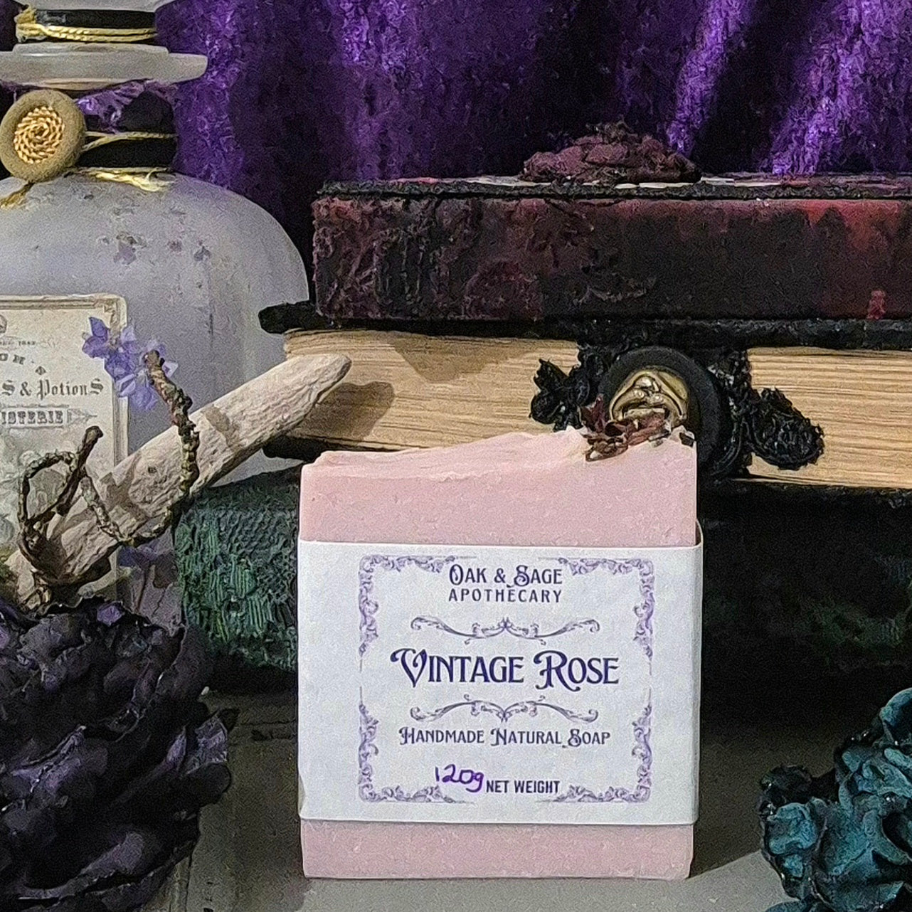 Vintage Rose - Handmade Natural Soap