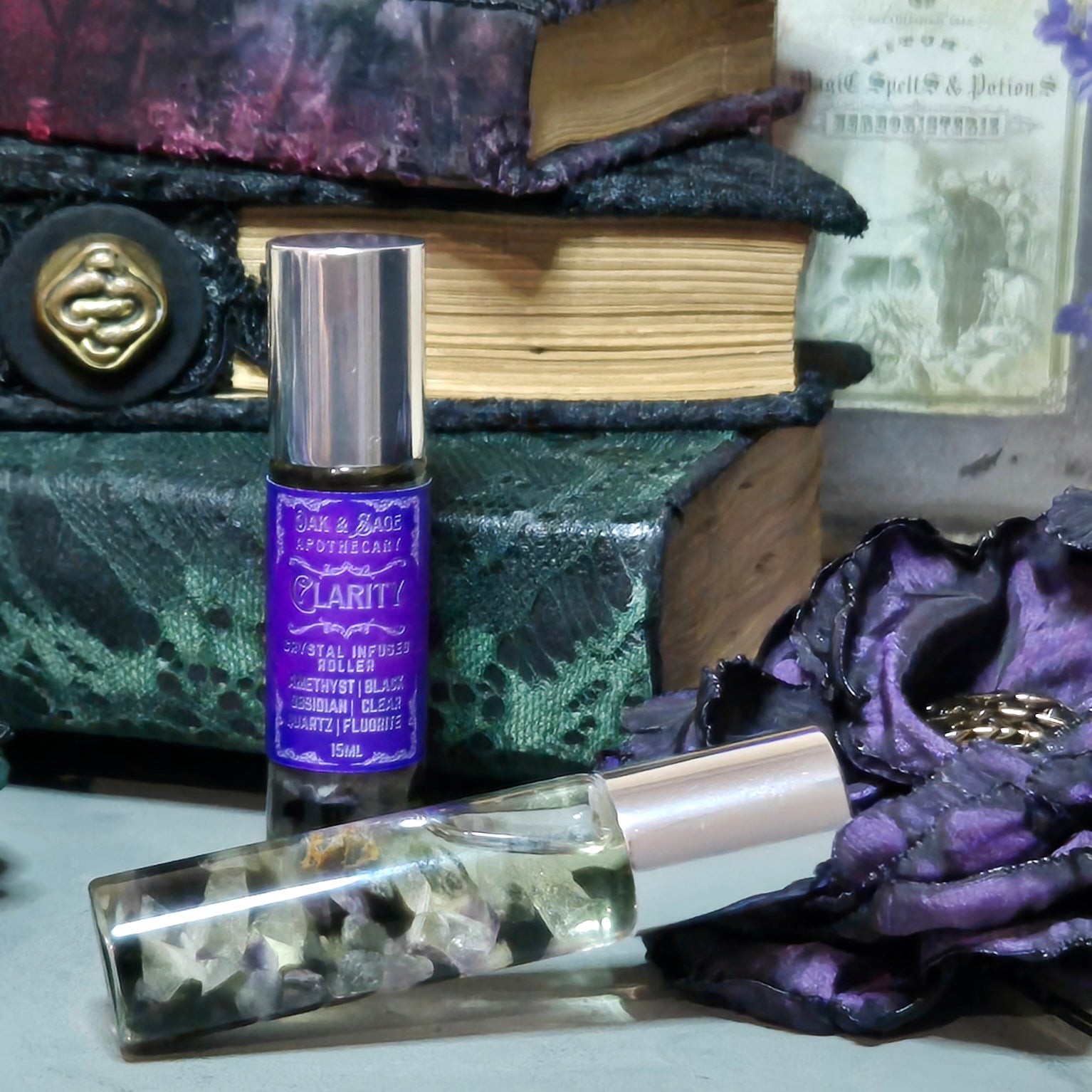 Clarity - Crystal Infused Roller Bottle