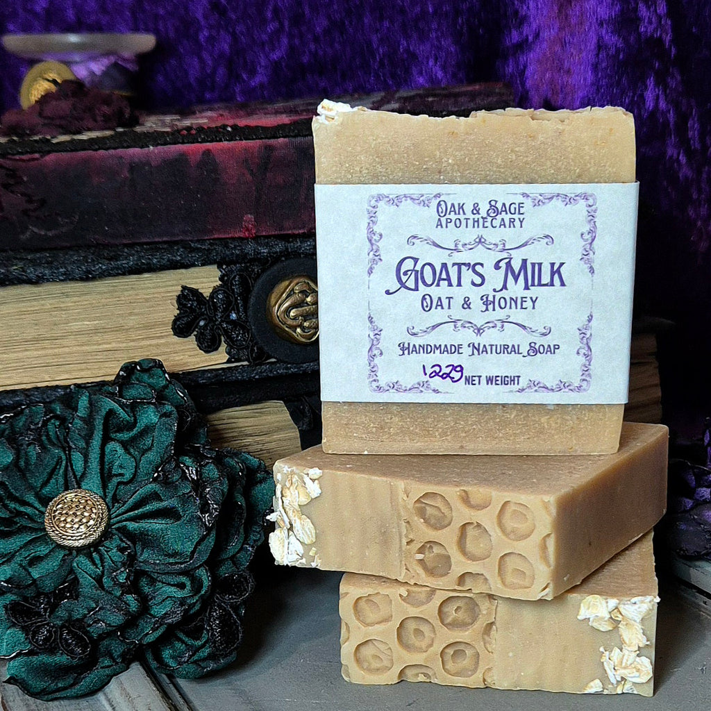 Goat's Milk, Oat & Honey - Handmade Natural Soap