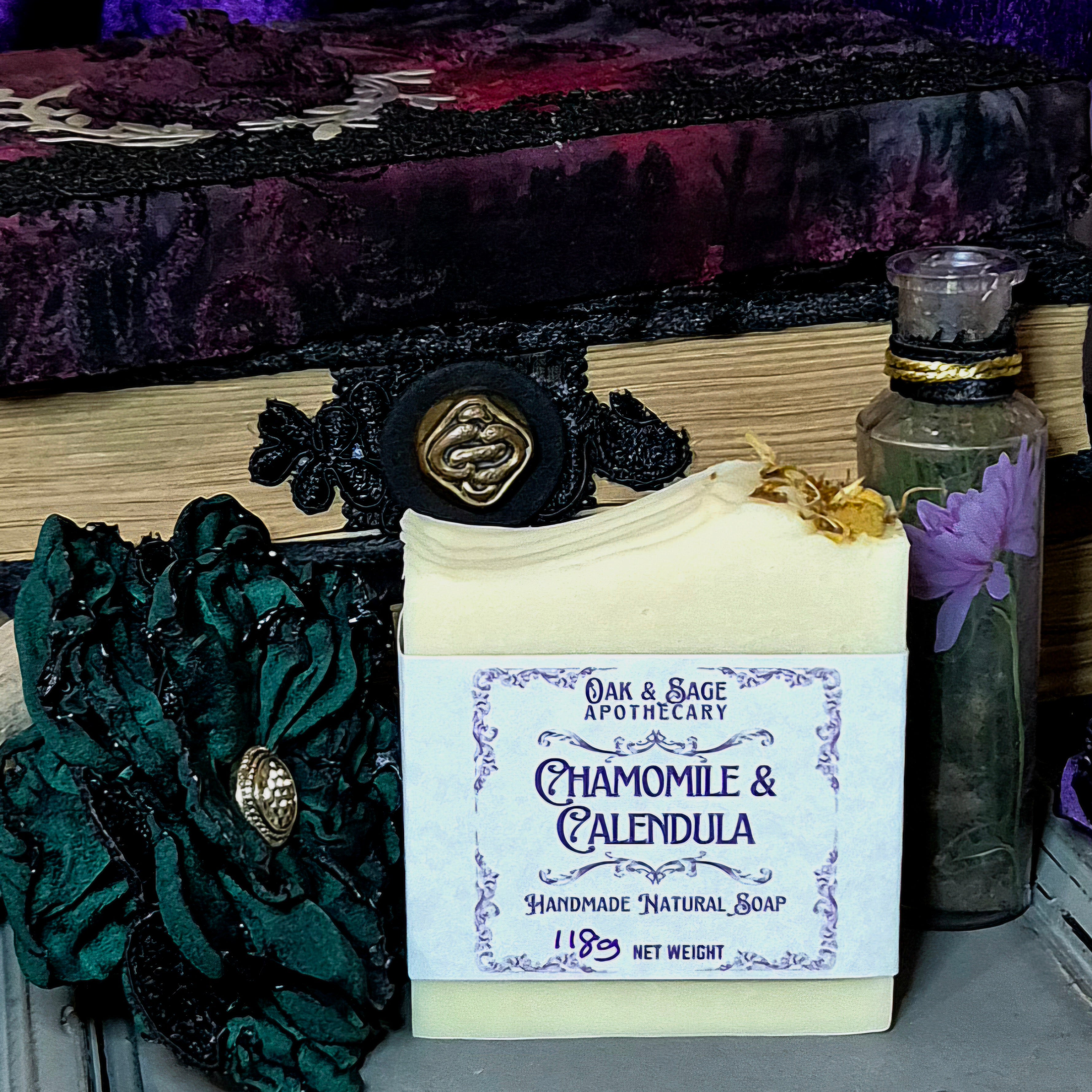 Chamomile & Calendula - Handmade Natural Soap