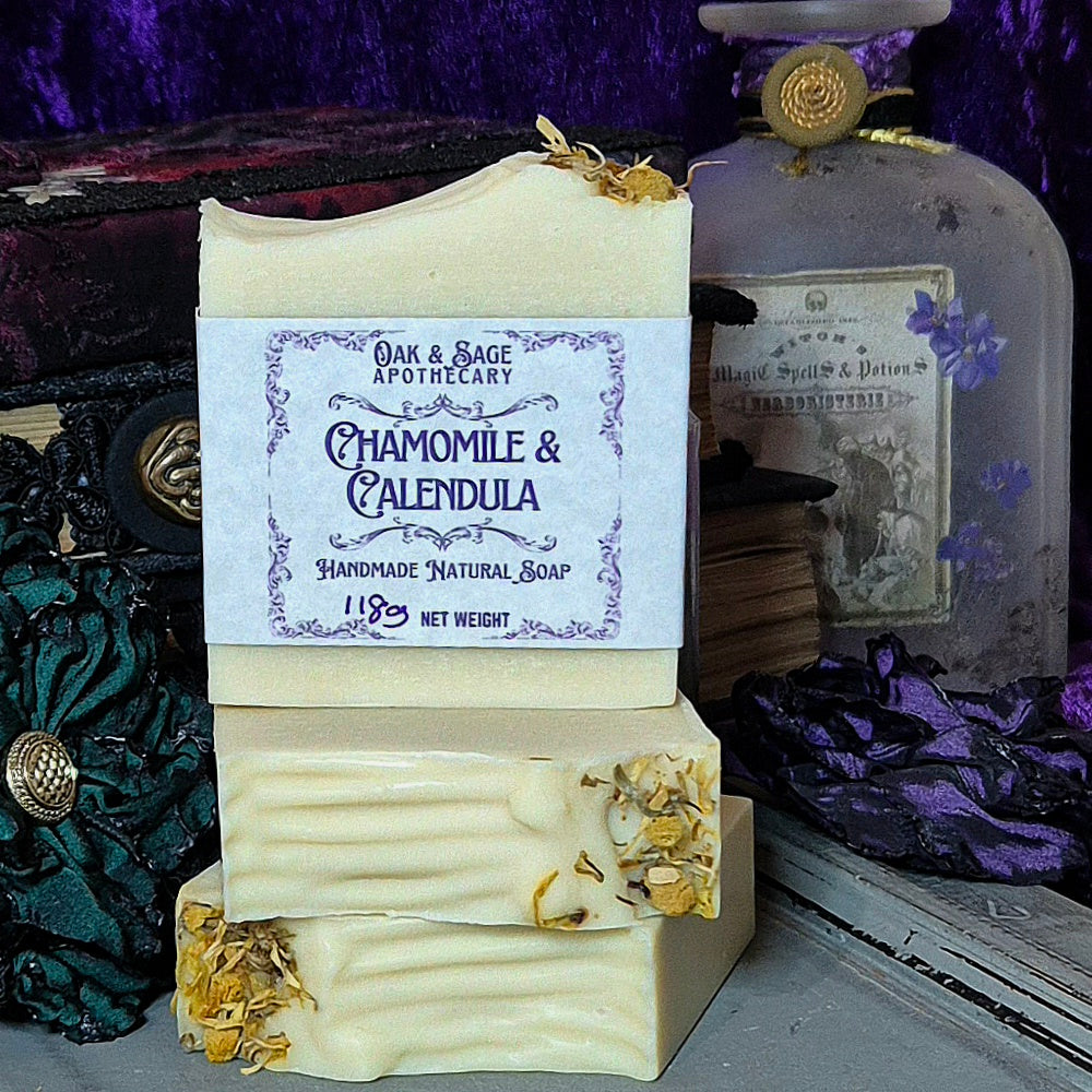 Chamomile & Calendula - Handmade Natural Soap