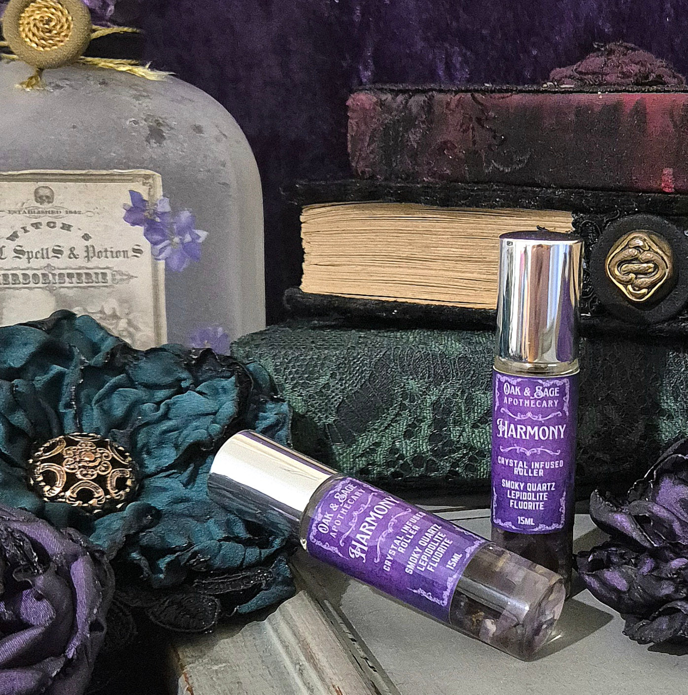 Harmony - Crystal Infused Roller Bottle