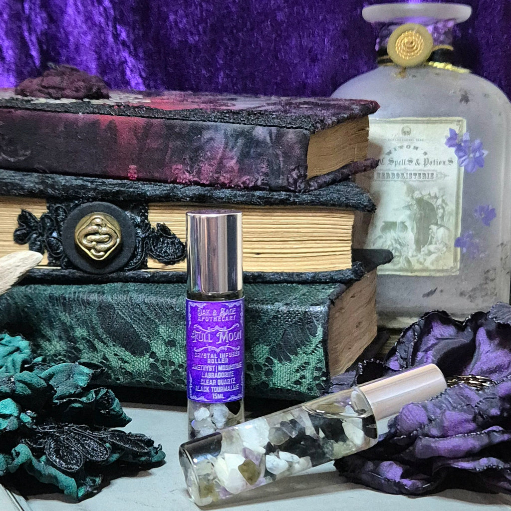 Full Moon - Crystal Infused Roller Bottle