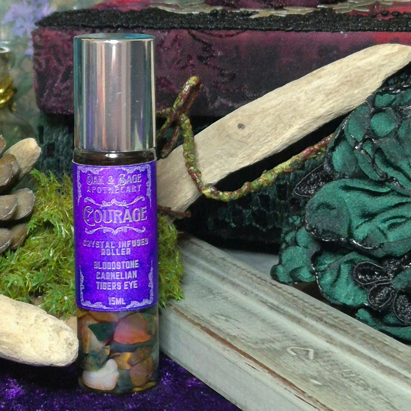 Courage essential oil roller